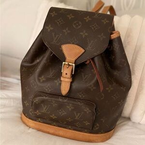 Louis Vuitton Monogram Backpack - Montsourais MM